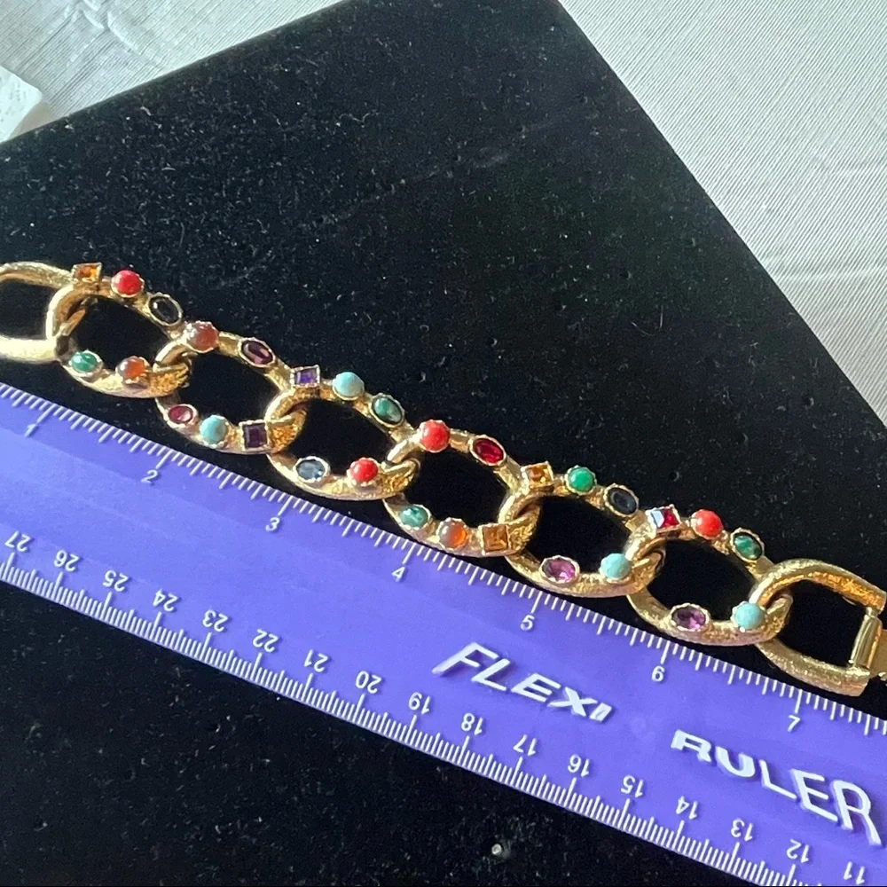 R. J. Graziano Jeweled Link Bracelet